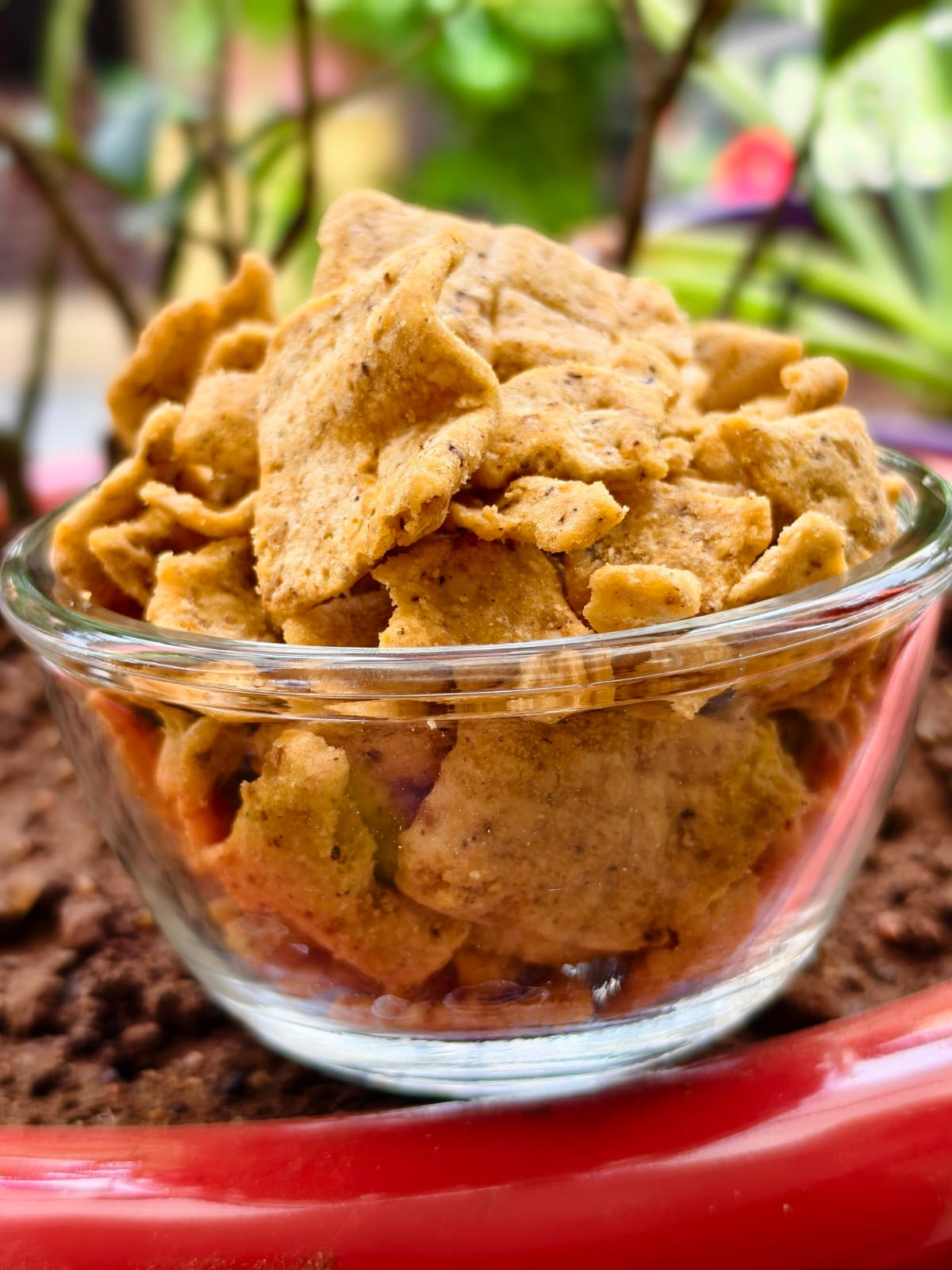 Tikhi Besan Papdi/Gathia Papdi with the flavor of hing, white papper - Ratlami Namkeen