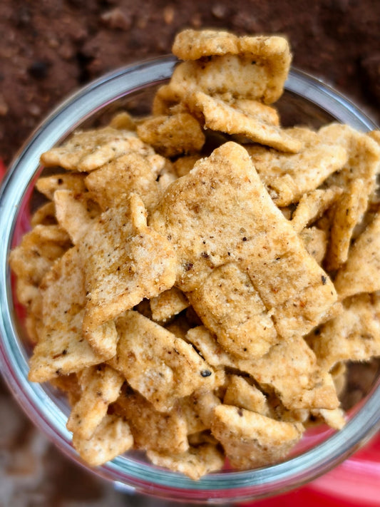 Tikhi Besan Papdi/Gathia Papdi with the flavor of hing, white papper - Ratlami Namkeen