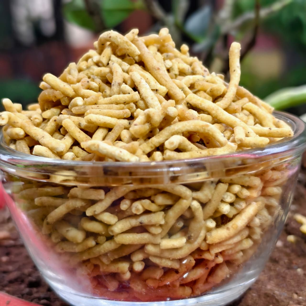 Barik sev - specially made for Poha and other garnishing purpose.