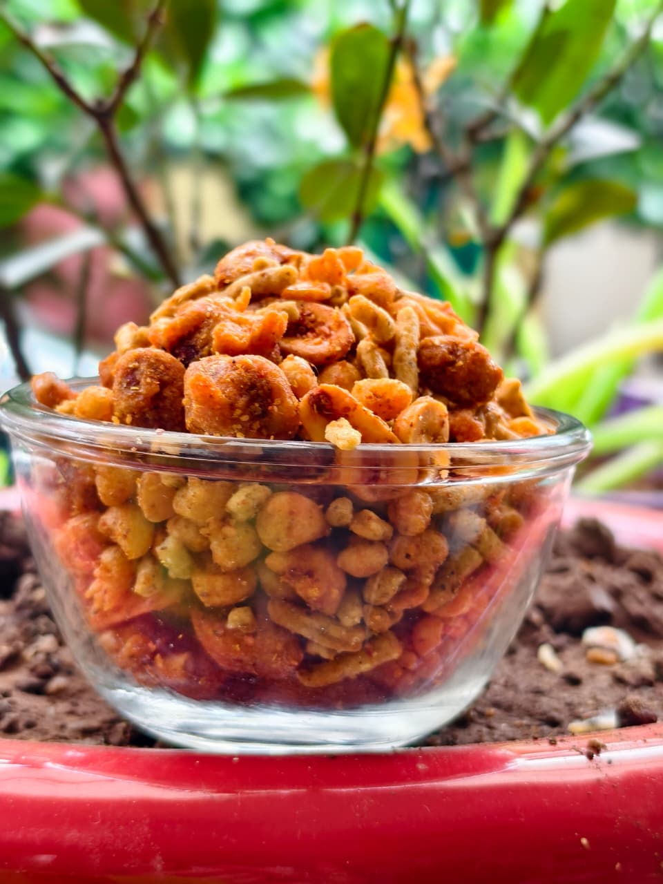 Teekha Namkeen Hing Mixture- Indian Snacks - Party and Tea Time Snacks