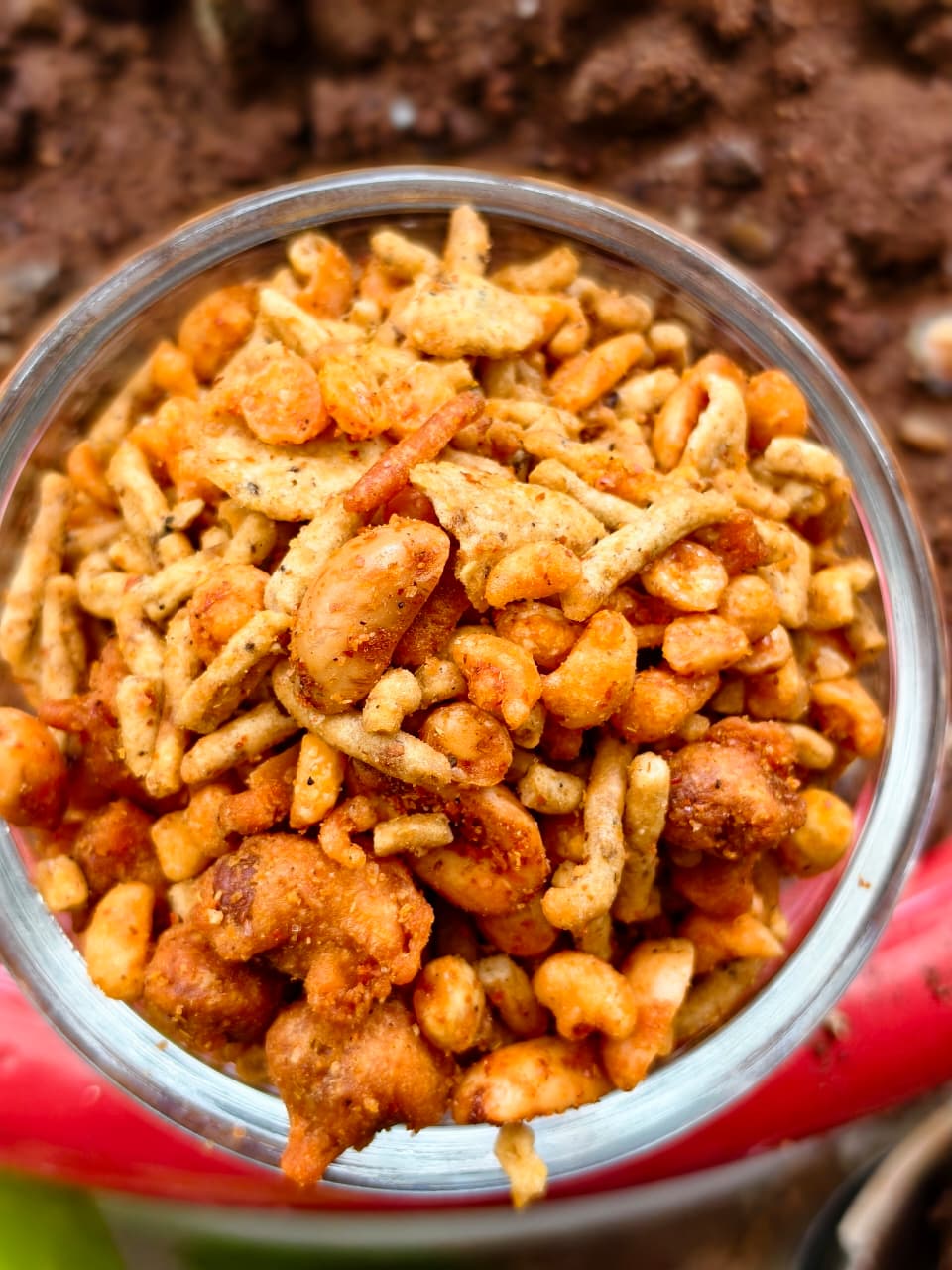 Teekha Namkeen Hing Mixture- Indian Snacks - Party and Tea Time Snacks