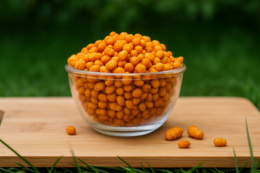 Tikhi boondi - Made with besan - crunchy and spicy with hing