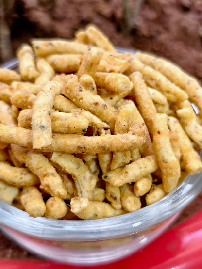 Double Laung Sev (Moti) With Hing - Ratlami Sev - Indian Snacks