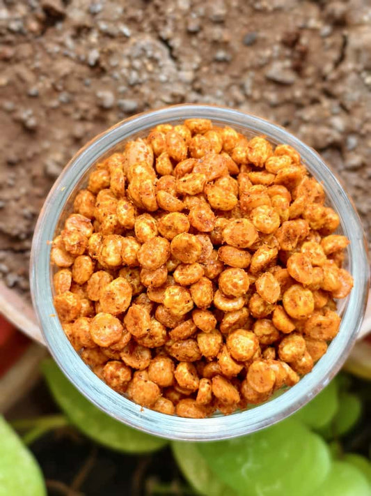 Chana Dal - The Crispy and Crunchy version of fried dal with spices.