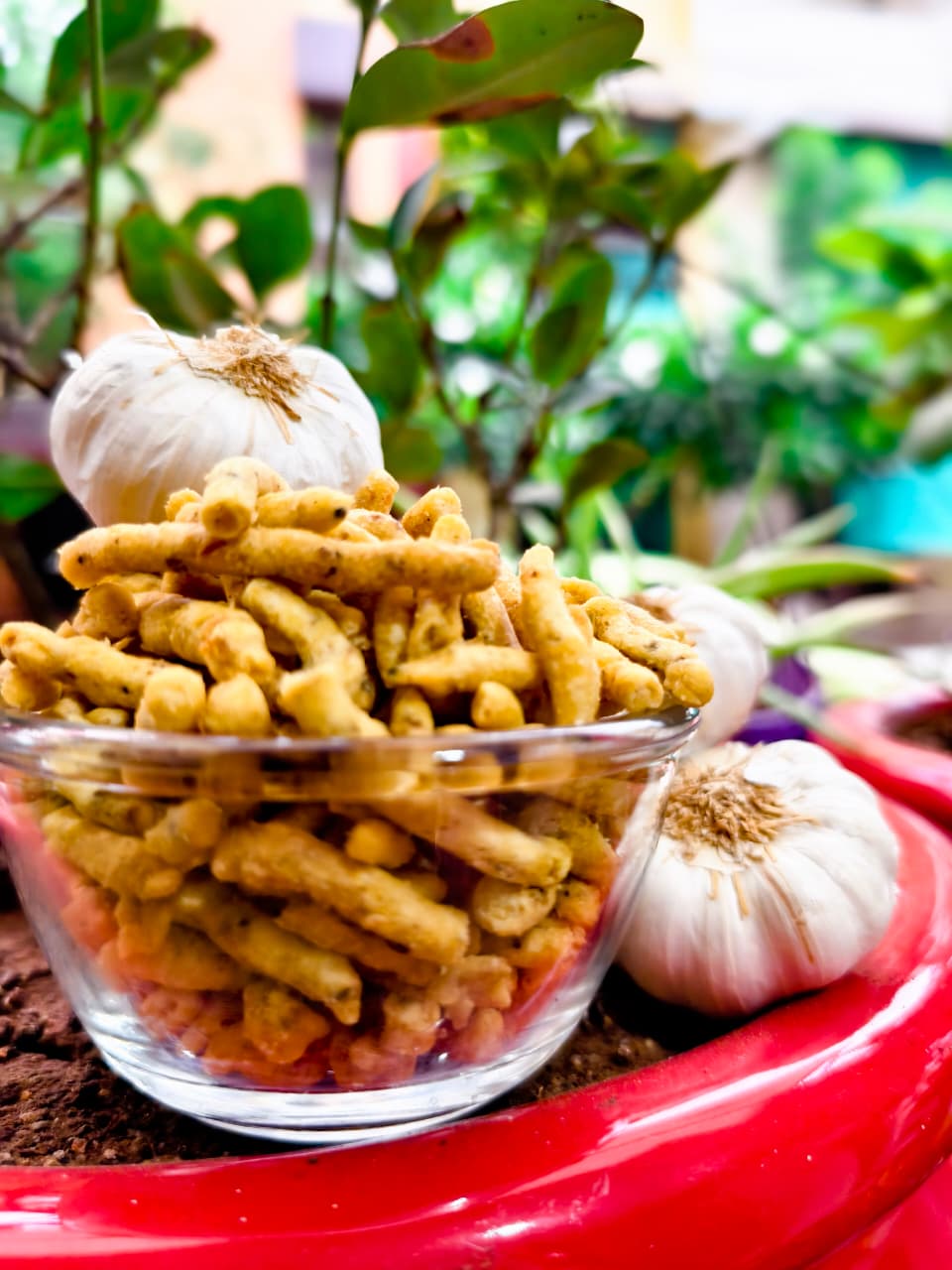Garlic Sev Moti (Handmade Traditional Spicy Authentic Ratlami Snacks)
