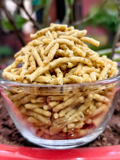 Regular Ratlami Sev (With Spices and Hing) - Indian Snacks